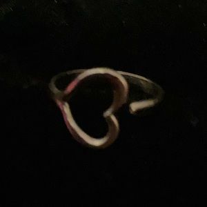 Silver Heart Ring